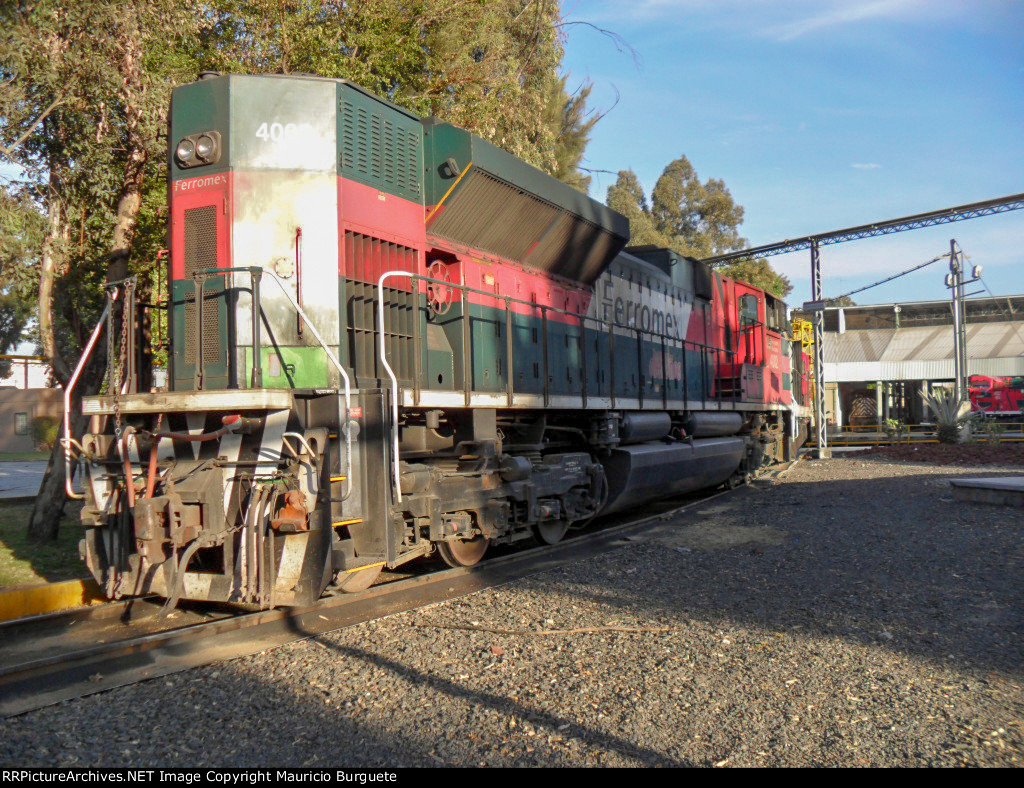 FXE SD70ACe Locomotive in Guadalajara yard